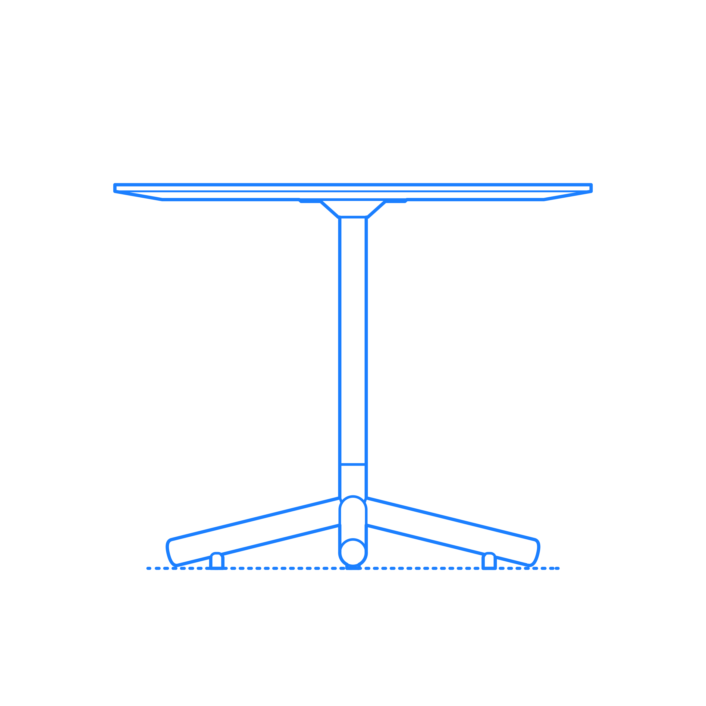 Furniture Dining Tables Blu Dot Sprout Cafe Table Svg Line Art Free Vectors